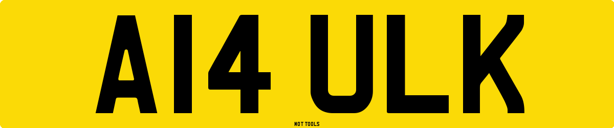 A14ULK MOT Check