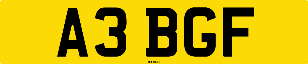 A3BGF MOT Check