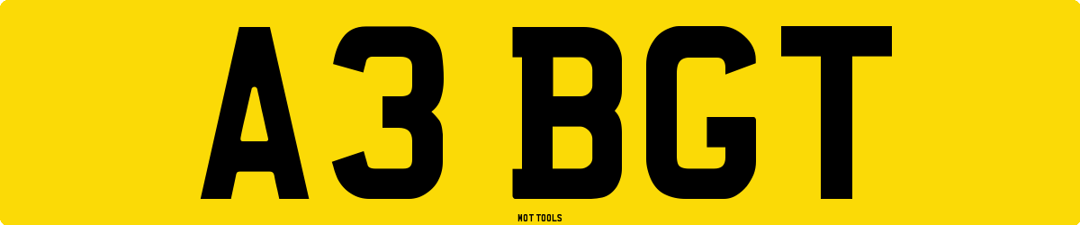 A3BGT MOT Check
