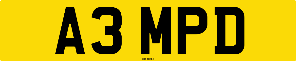 A3MPD MOT Check