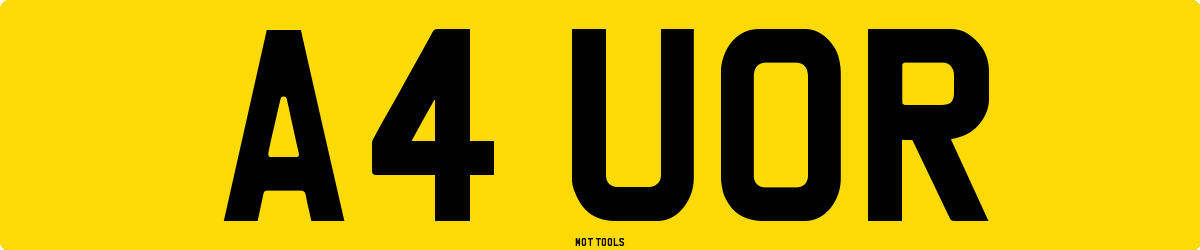 A4UOR MOT Check