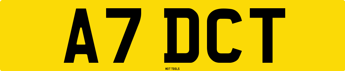 A7DCT MOT Check