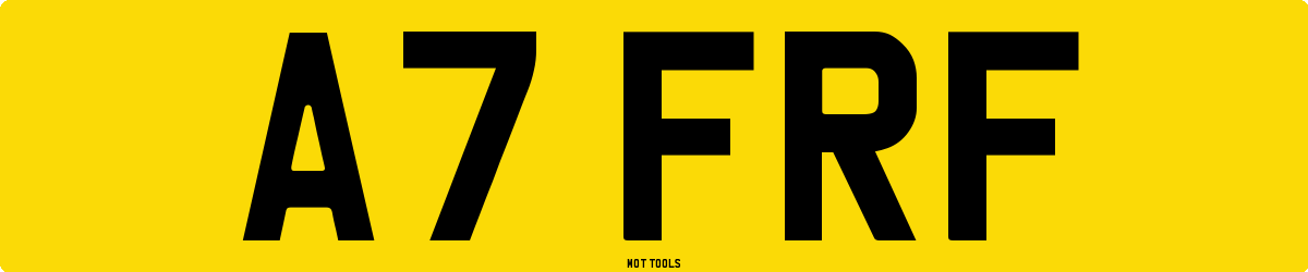 A7FRF MOT Check