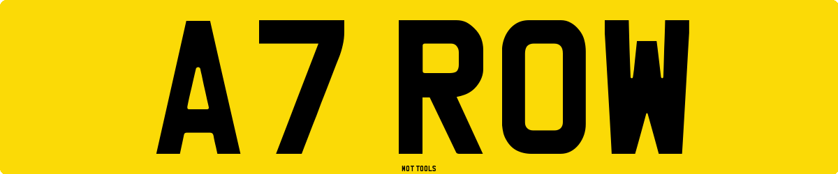 A7ROW MOT Check