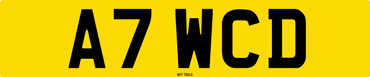 A7WCD MOT Check