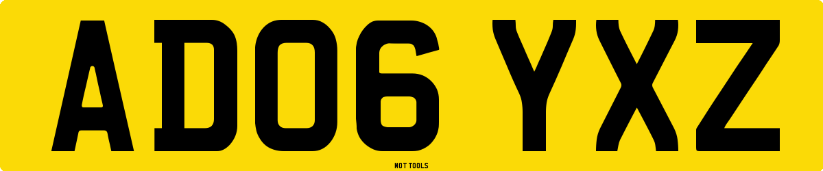 AD06YXZ MOT Check