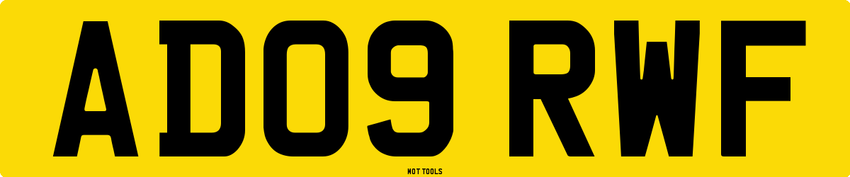 AD09RWF MOT Check