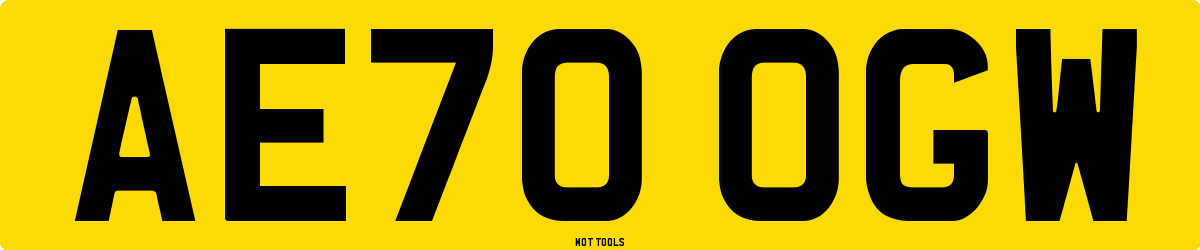 AE70OGW MOT Check