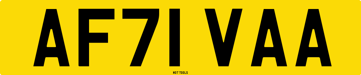 AF71VAA MOT Check