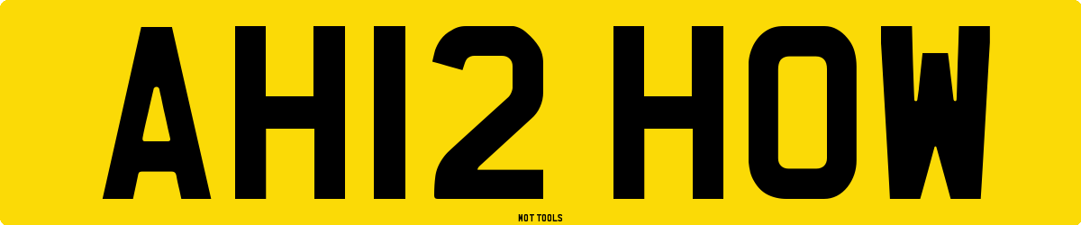 AH12HOW MOT Check