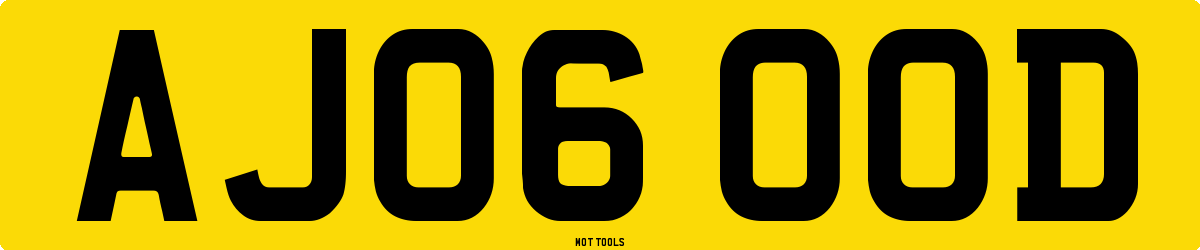 AJ06OOD MOT Check