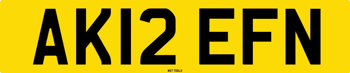 AK12EFN MOT Check