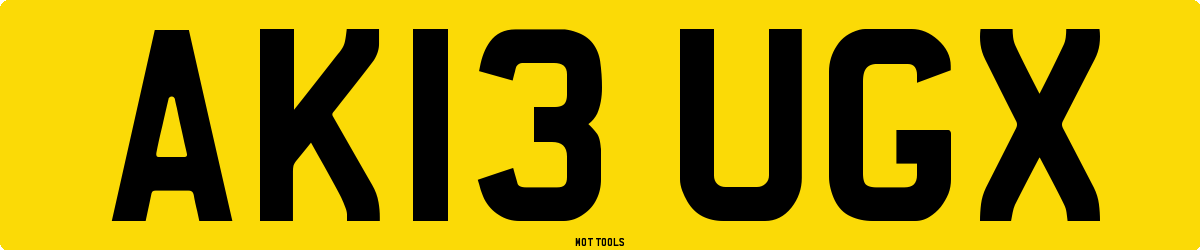 AK13UGX MOT Check