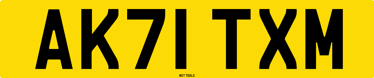 AK71TXM MOT Check