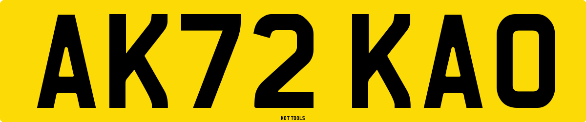 AK72KAO MOT Check
