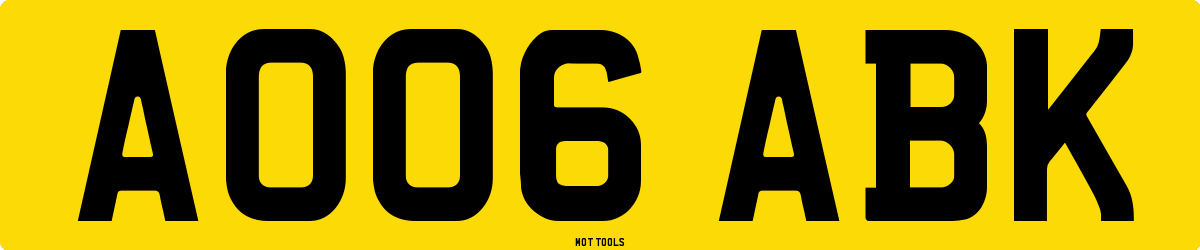 AO06ABK MOT Check