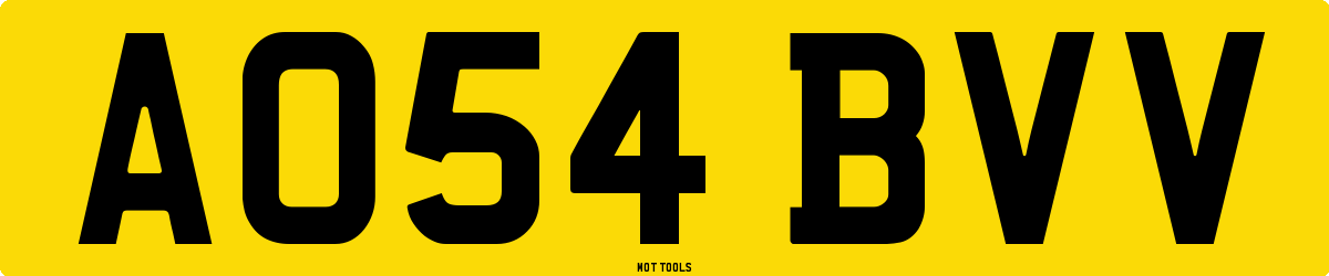 AO54BVV MOT Check