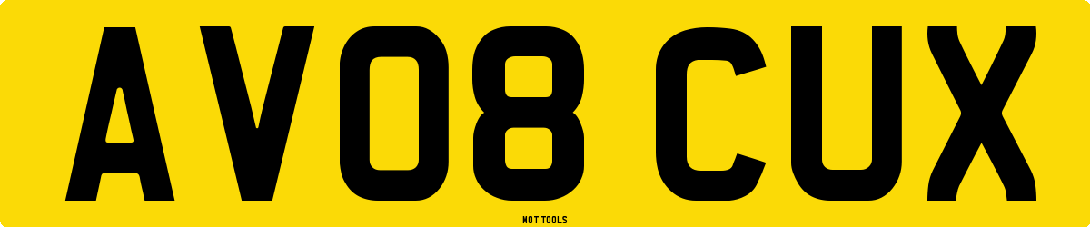 AV08CUX MOT Check