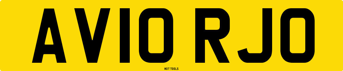 AV10RJO MOT Check