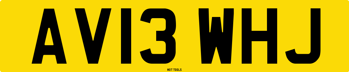 AV13WHJ MOT Check