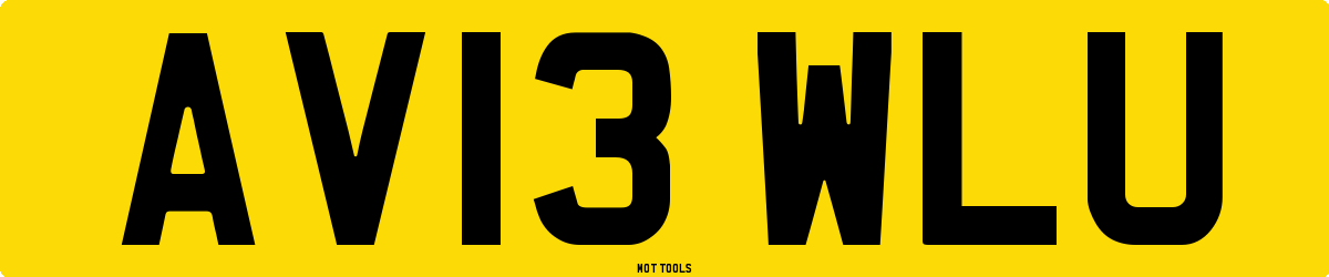 AV13WLU MOT Check