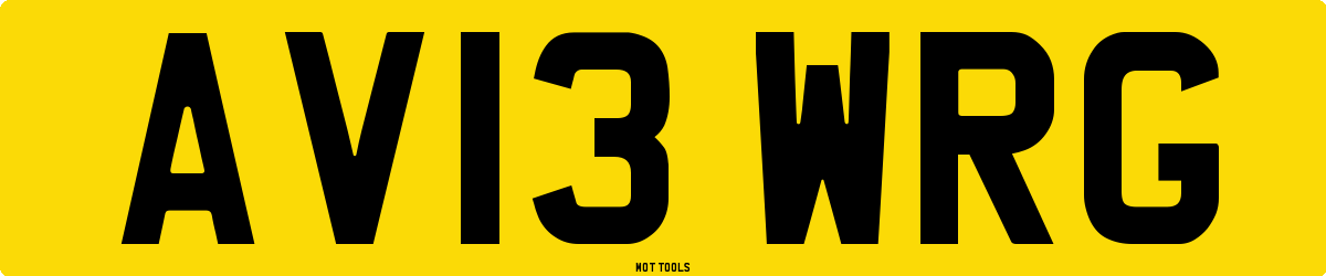 AV13WRG MOT Check