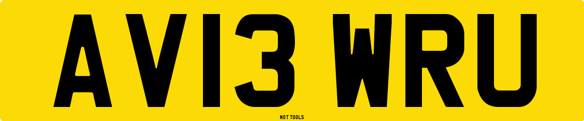 AV13WRU MOT Check