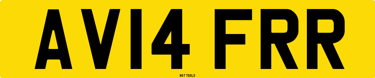 AV14FRR MOT Check