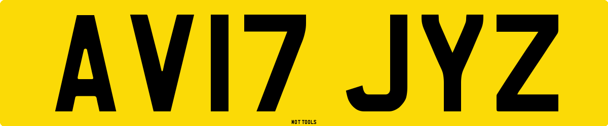 AV17JYZ MOT Check