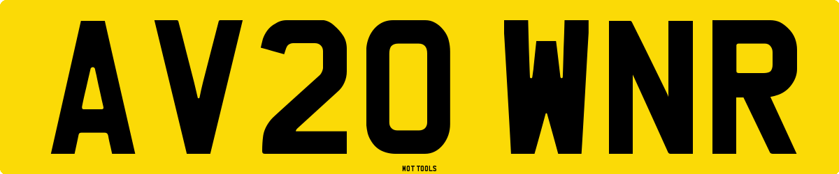 AV20WNR MOT Check