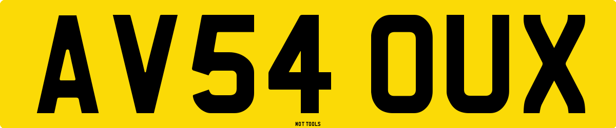 AV54OUX MOT Check
