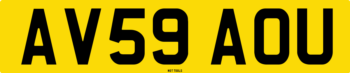 AV59AOU MOT Check