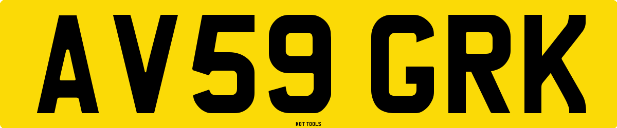 AV59GRK MOT Check