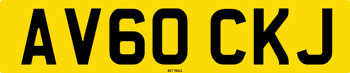 AV60CKJ MOT Check