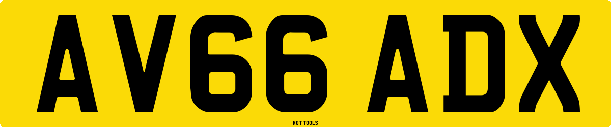 AV66ADX MOT Check
