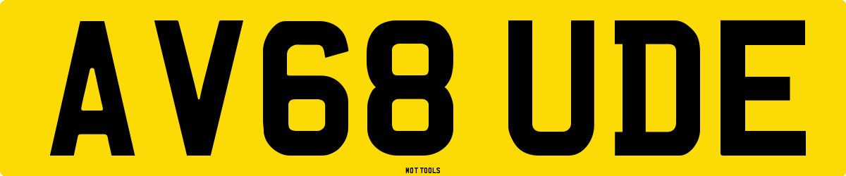 AV68UDE MOT Check