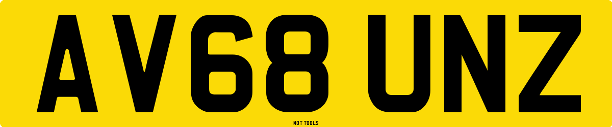 AV68UNZ MOT Check