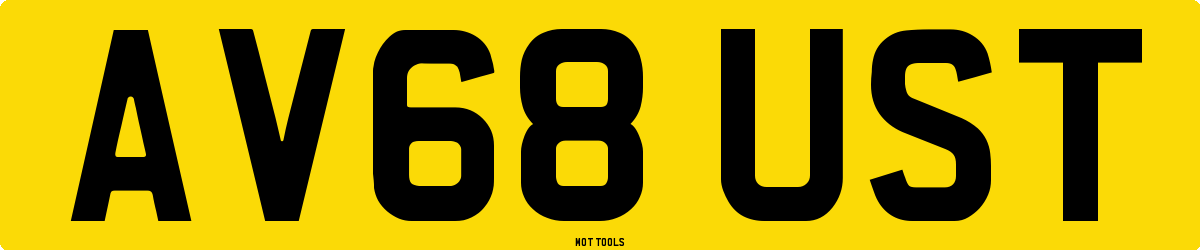AV68UST MOT Check