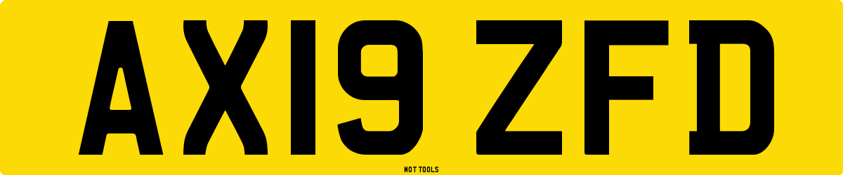 AX19ZFD MOT Check