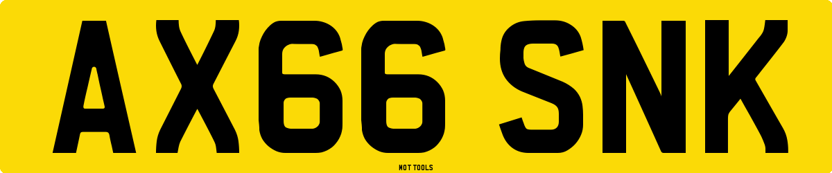 AX66SNK MOT Check