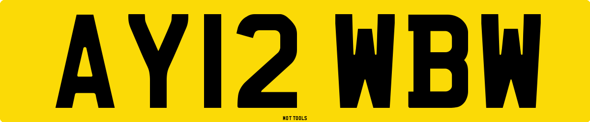 AY12WBW MOT Check