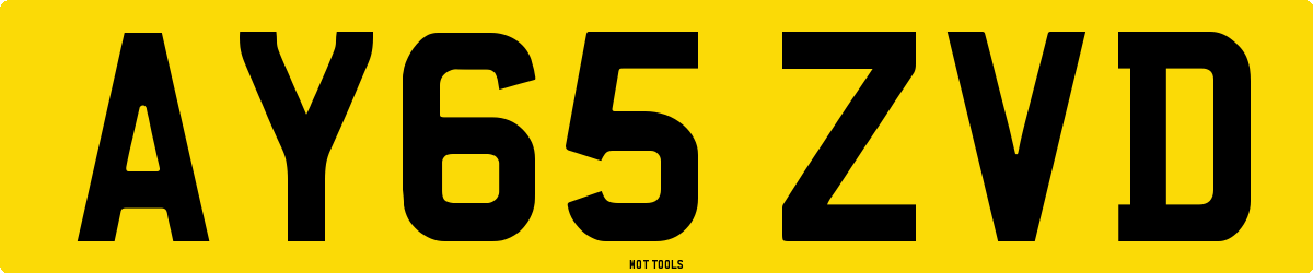 AY65ZVD MOT Check