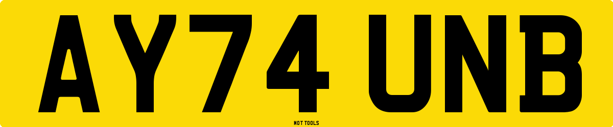 AY74UNB MOT Check