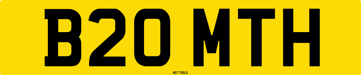 B20MTH MOT Check