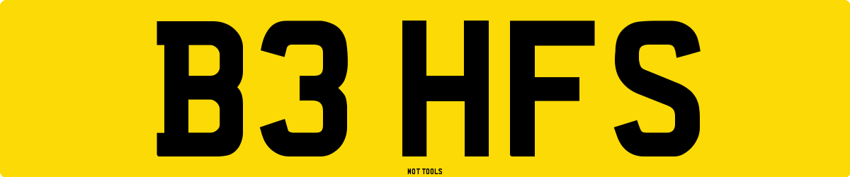 B3HFS MOT Check