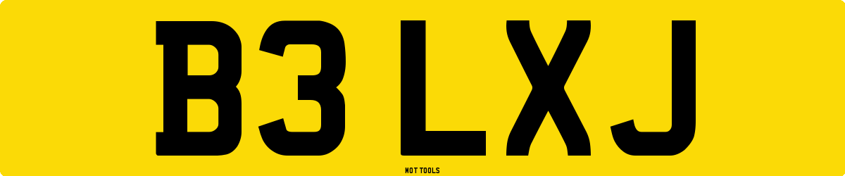 B3LXJ MOT Check