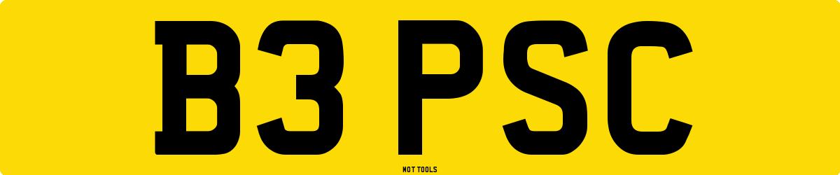 B3PSC MOT Check