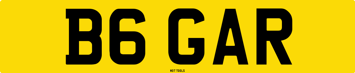 B6GAR MOT Check
