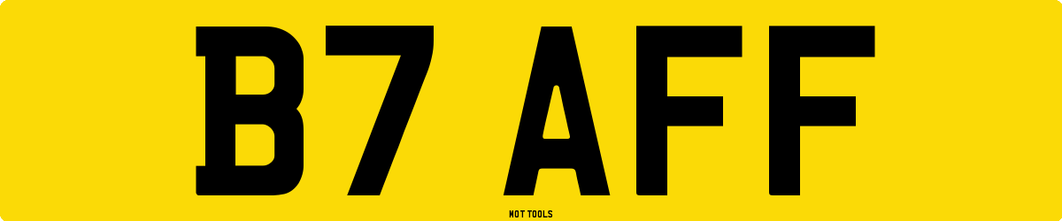 B7AFF MOT Check