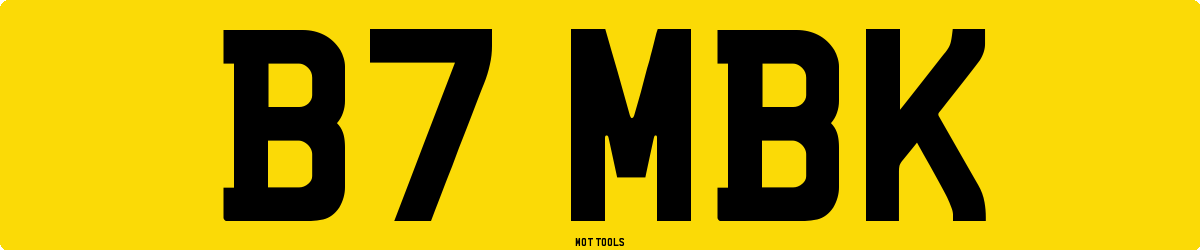 B7MBK MOT Check